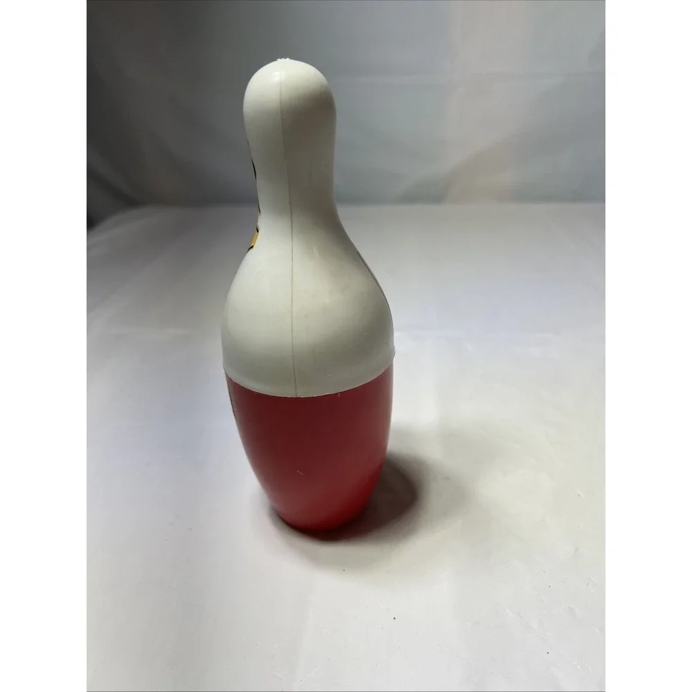 Vintage Pin Money Pete Bowling Pin Bank Spare Change Holder