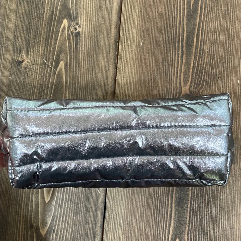 metallic silver