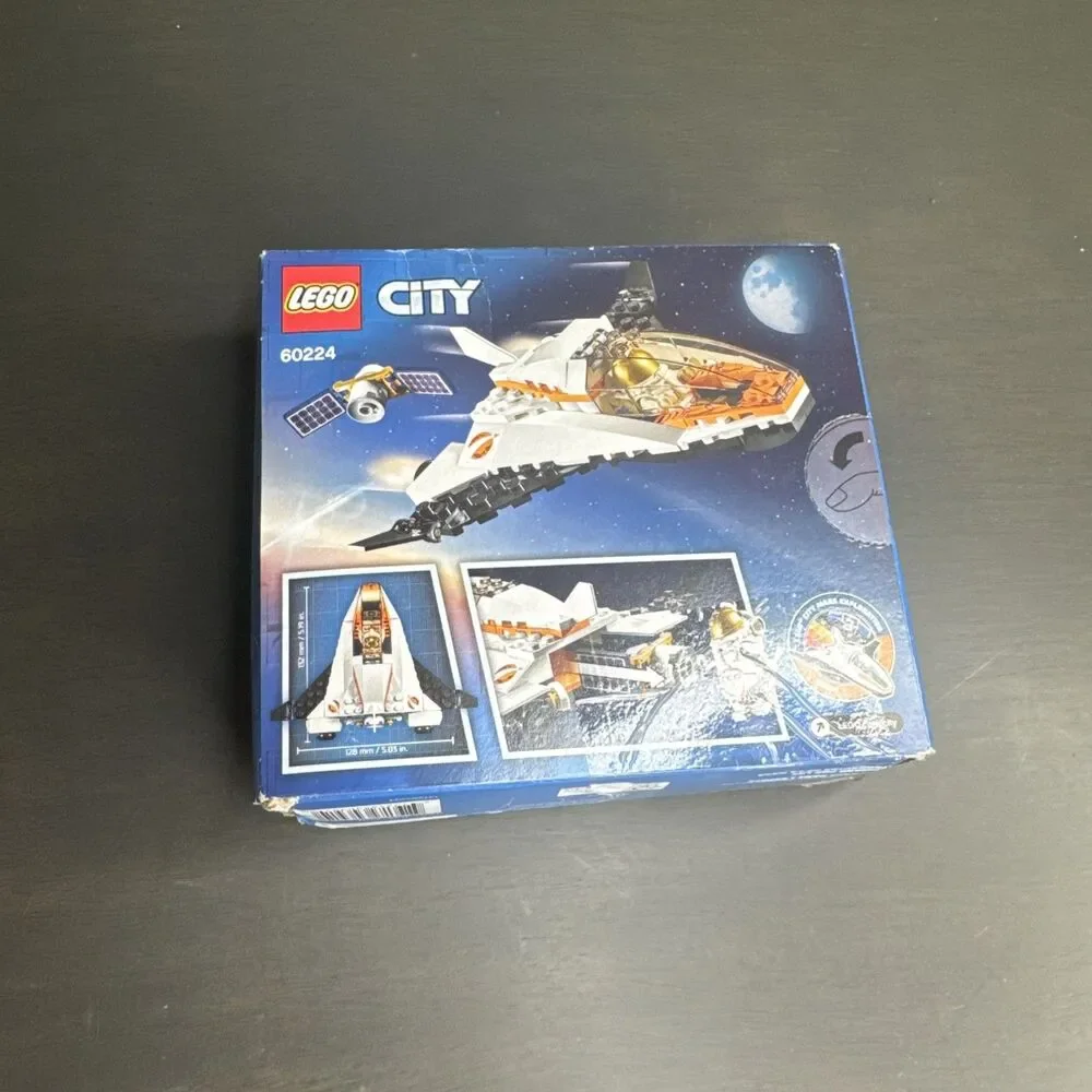 60224 Lego City Satellite Service Mission New Sealed Box Retired