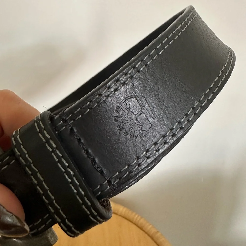 Timberland black leather