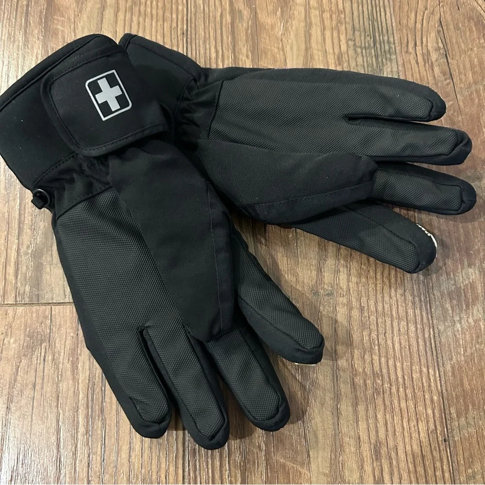 Swiss Tech Performance Gear Youth Winter Hybrid Glove Black Soot L/X-Lrg