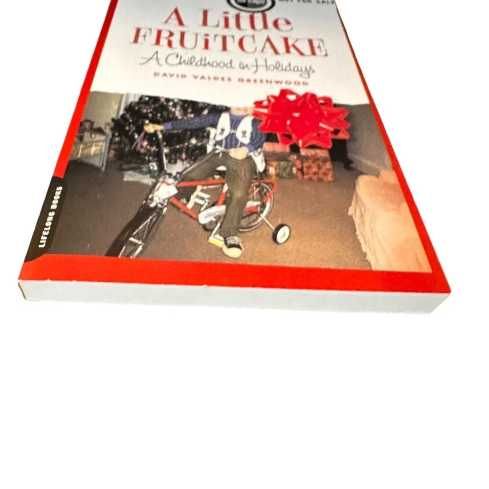 A Little Fruitcake A Childhood in Holidays David V Greenwood Advance Copy SIGNED