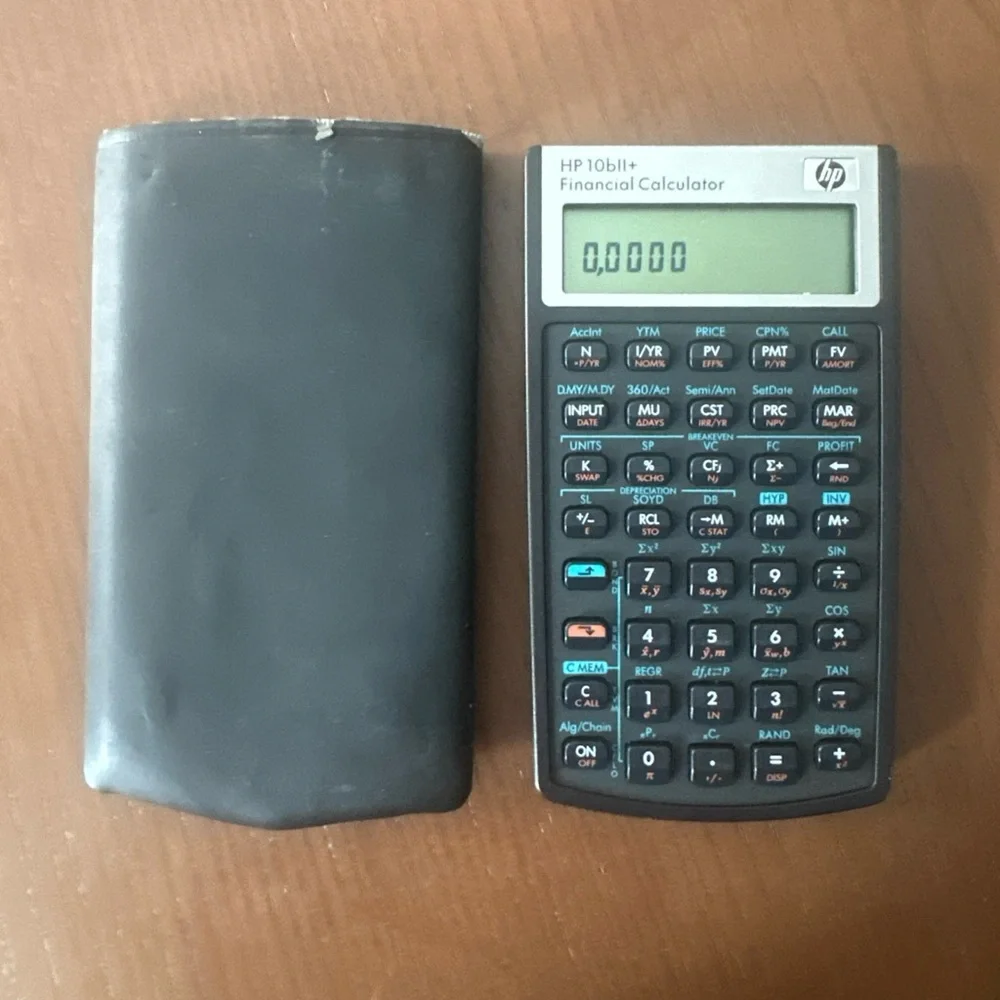 HP 10bII+ Financial Calculator
