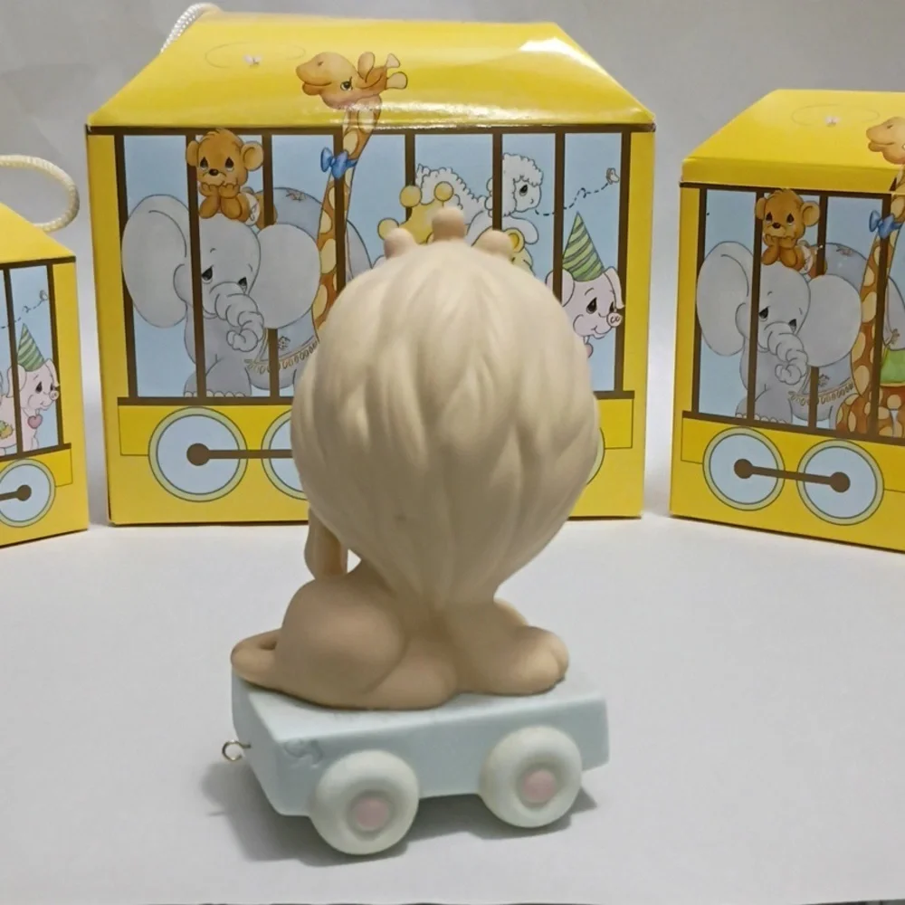 Precious Moments Lion Figurine Birthday Train