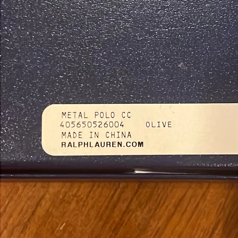 Polo Ralph Lauren authentic item