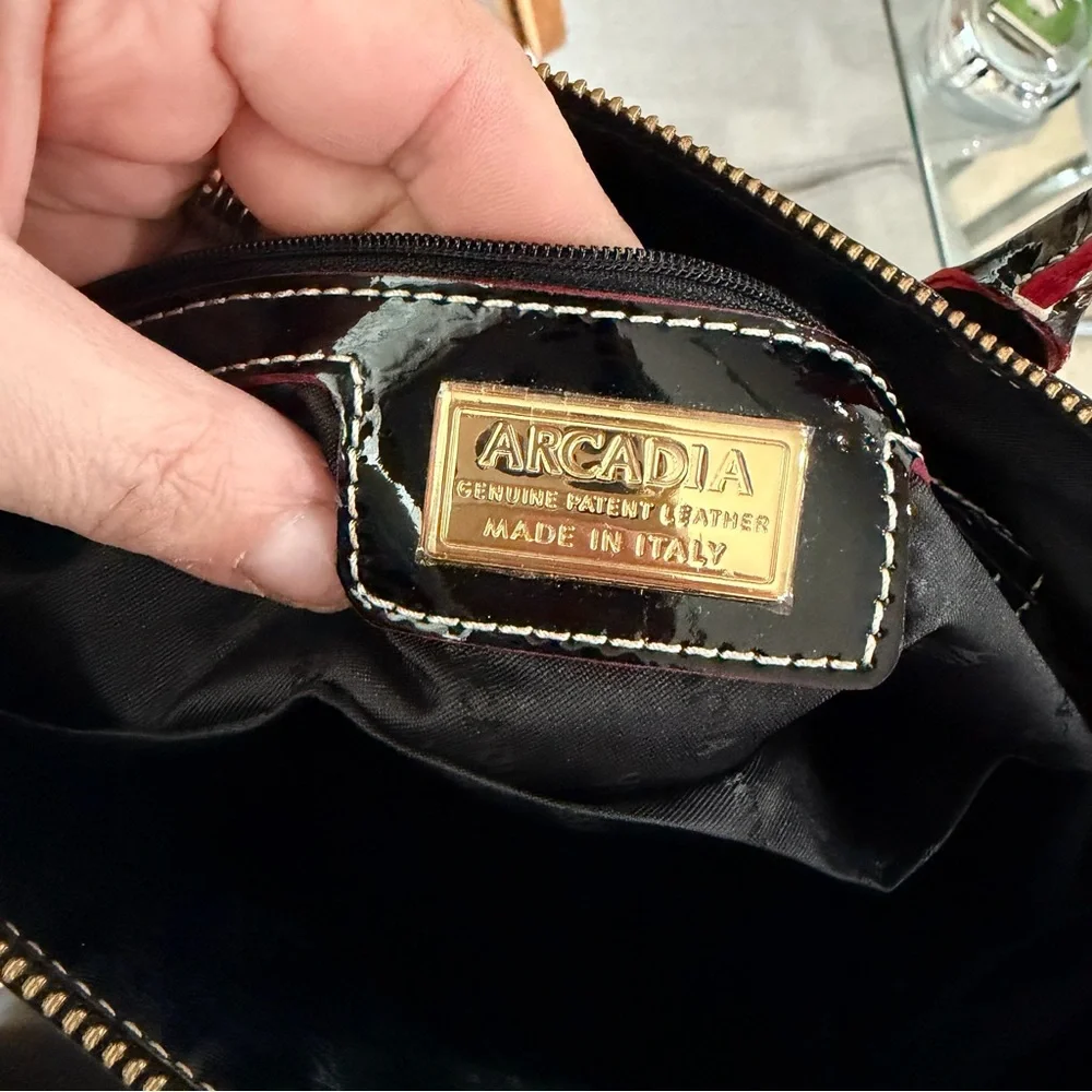 Arcadia patent leather