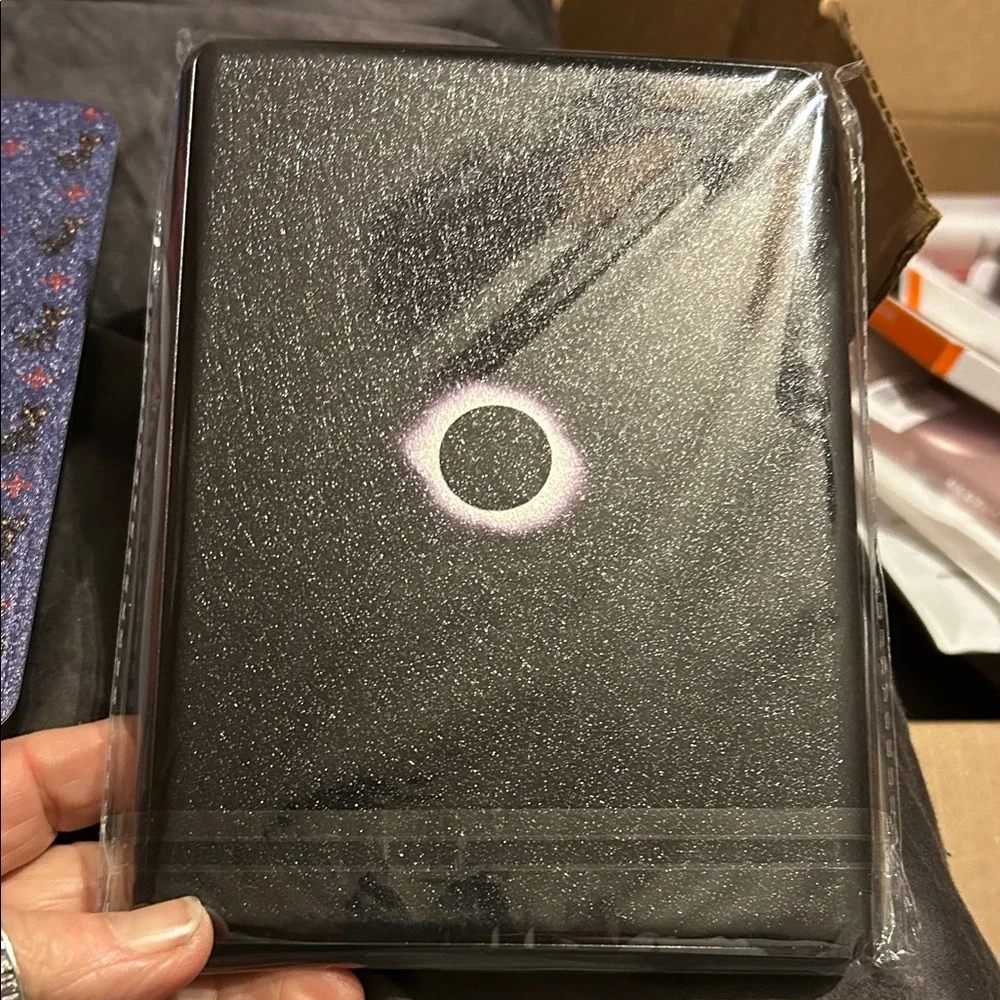 a.n.a Black and Purple Moon Phase Case for 6.8” kindle