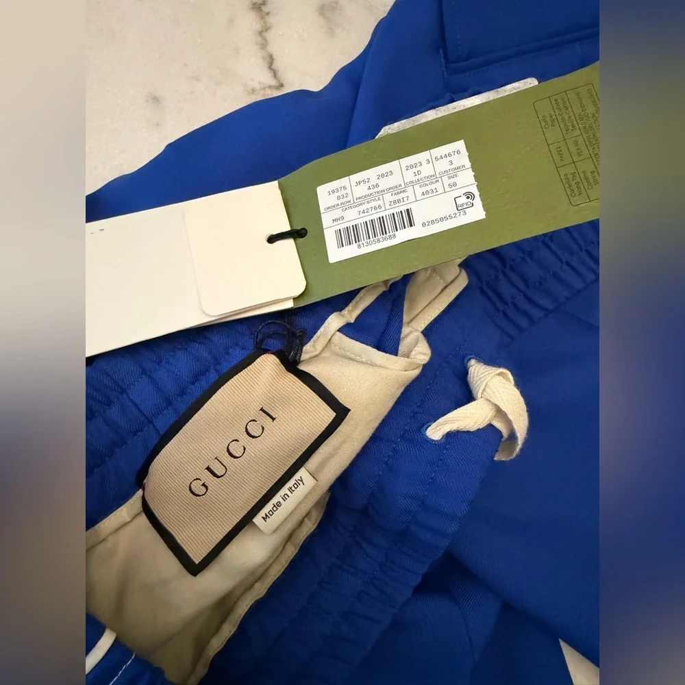 Gucci Interlocking G Wide Leg Pants