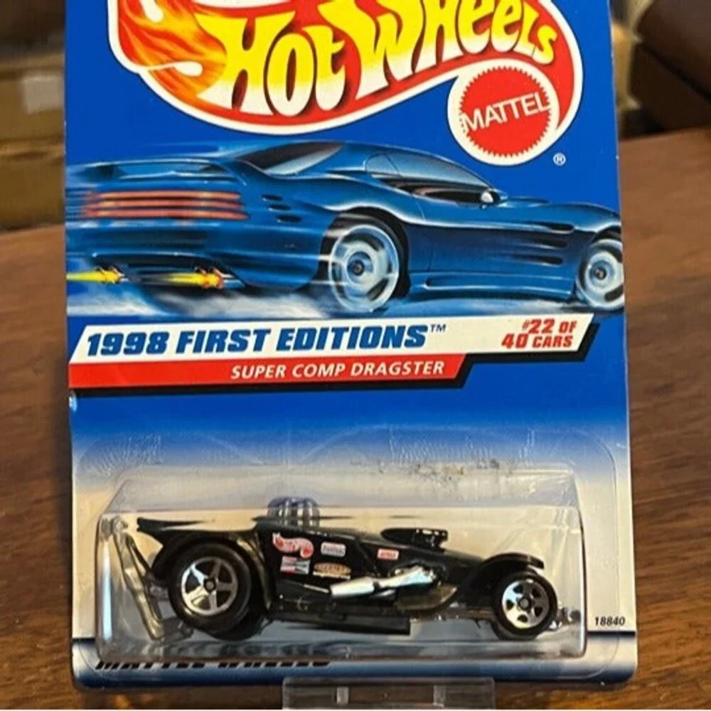 Vintage Hot Wheels 1998 First Editions #22 Super Comp Dragster