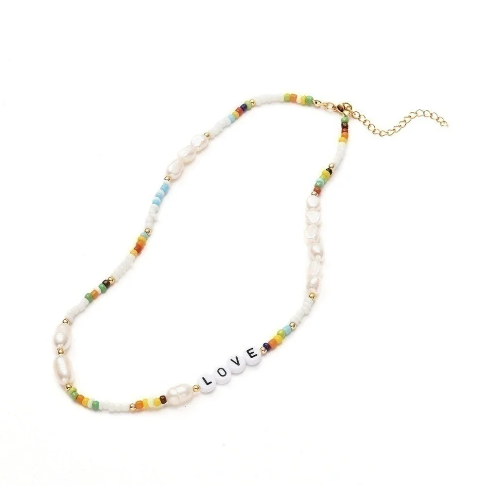 Colorful‎ Beaded Kids Necklace