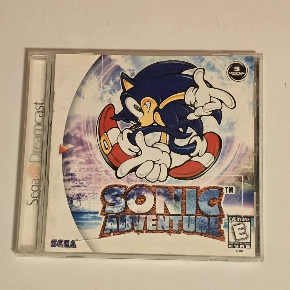 Sonic‎ Adventure 1999 Sega Dreamcast Complete Tested Working
