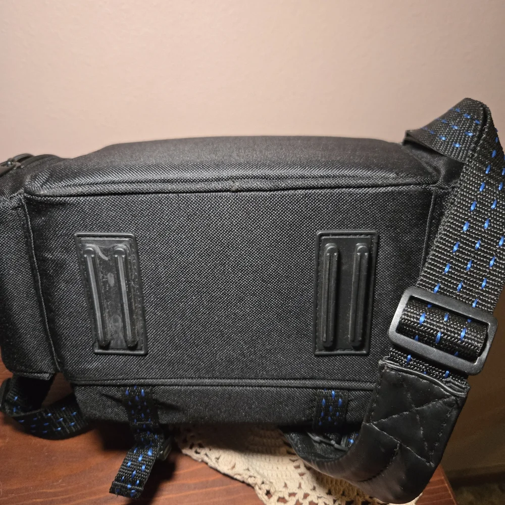 Samsonite Black and Blue Camera Bag