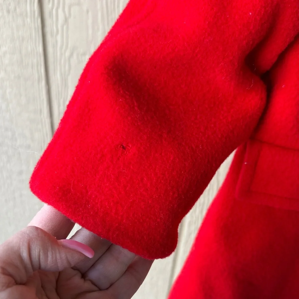 rainbow coat red #70skids