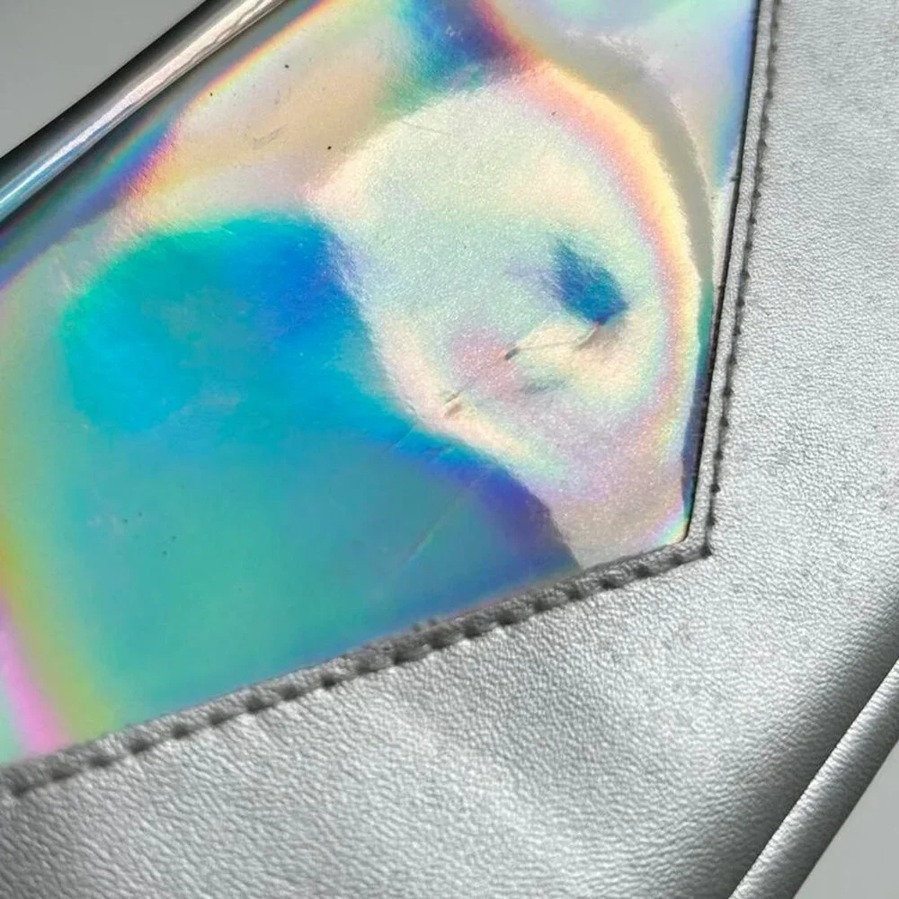 Staples silver reflective