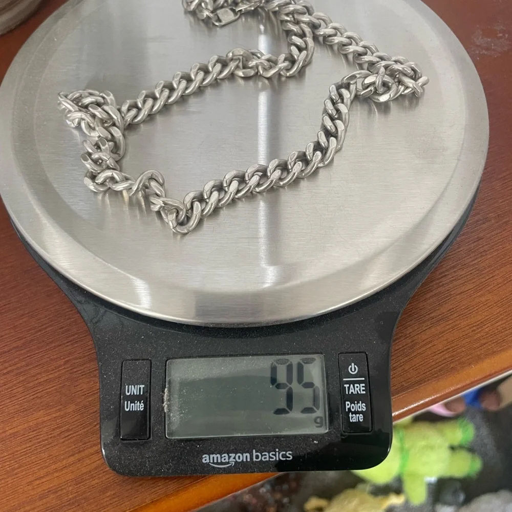 N/A silver curb