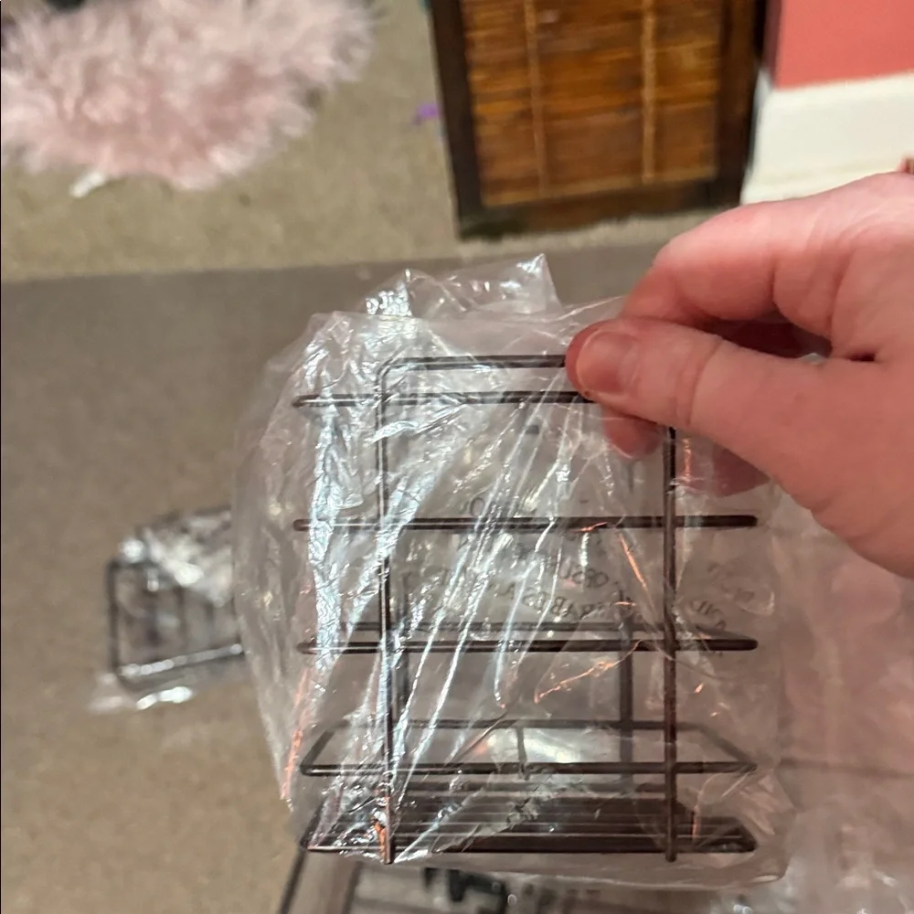 Metal Wire Wall Baskets Set