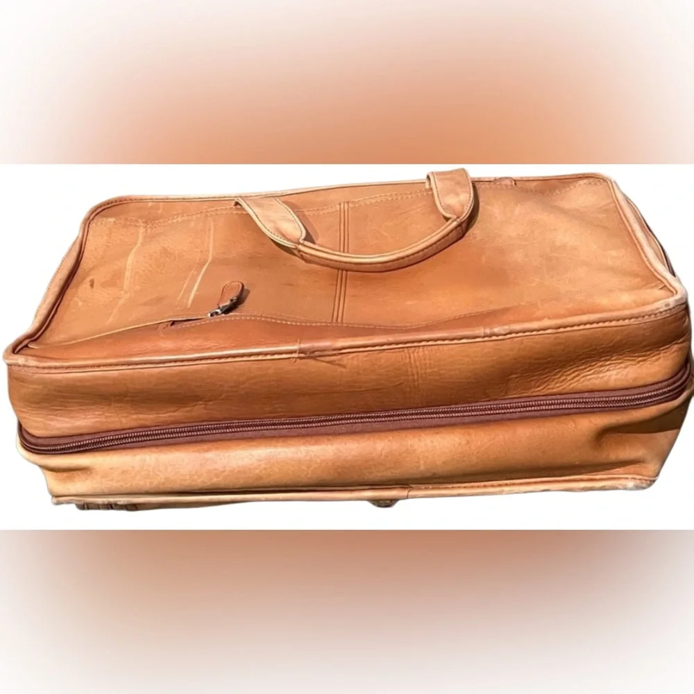 Dorado Leather Men's Shoulder Briefcase/Tote Bag