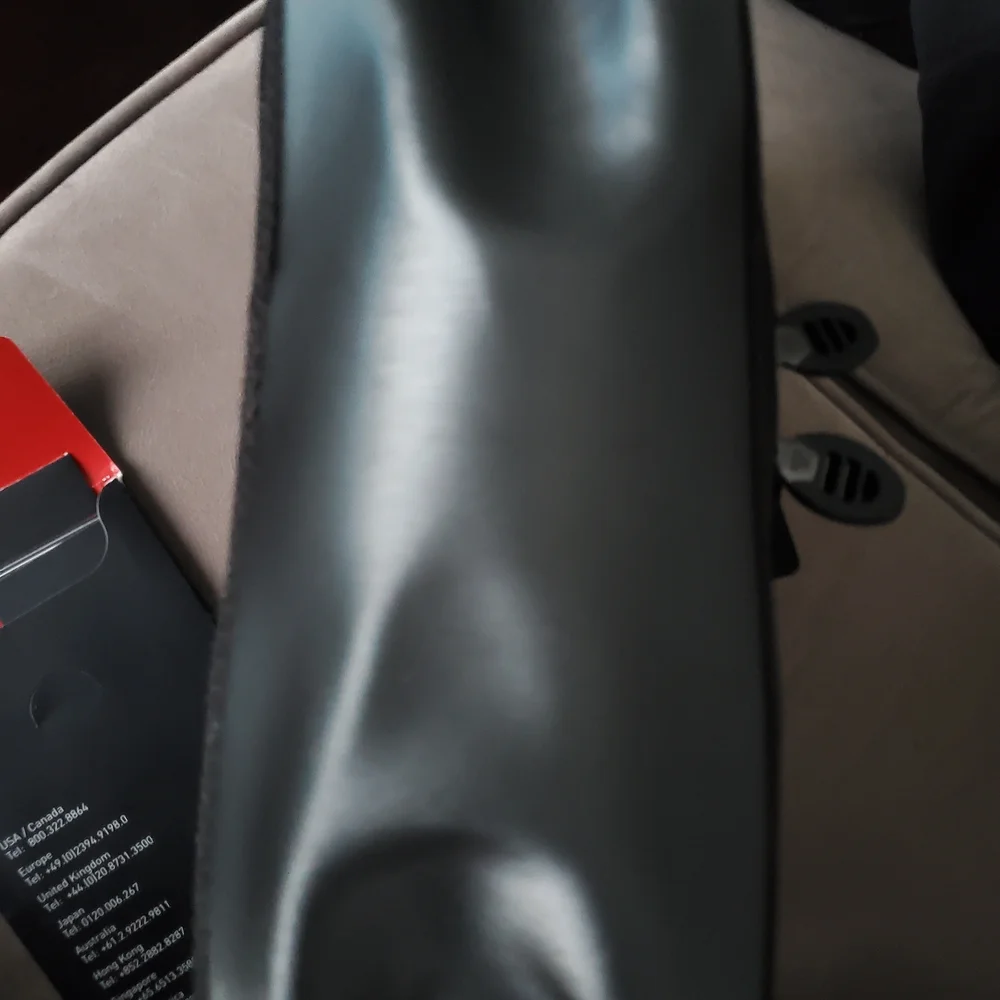 NEW Tumi Tech Travel Black Toiltry Bag with Red Accents