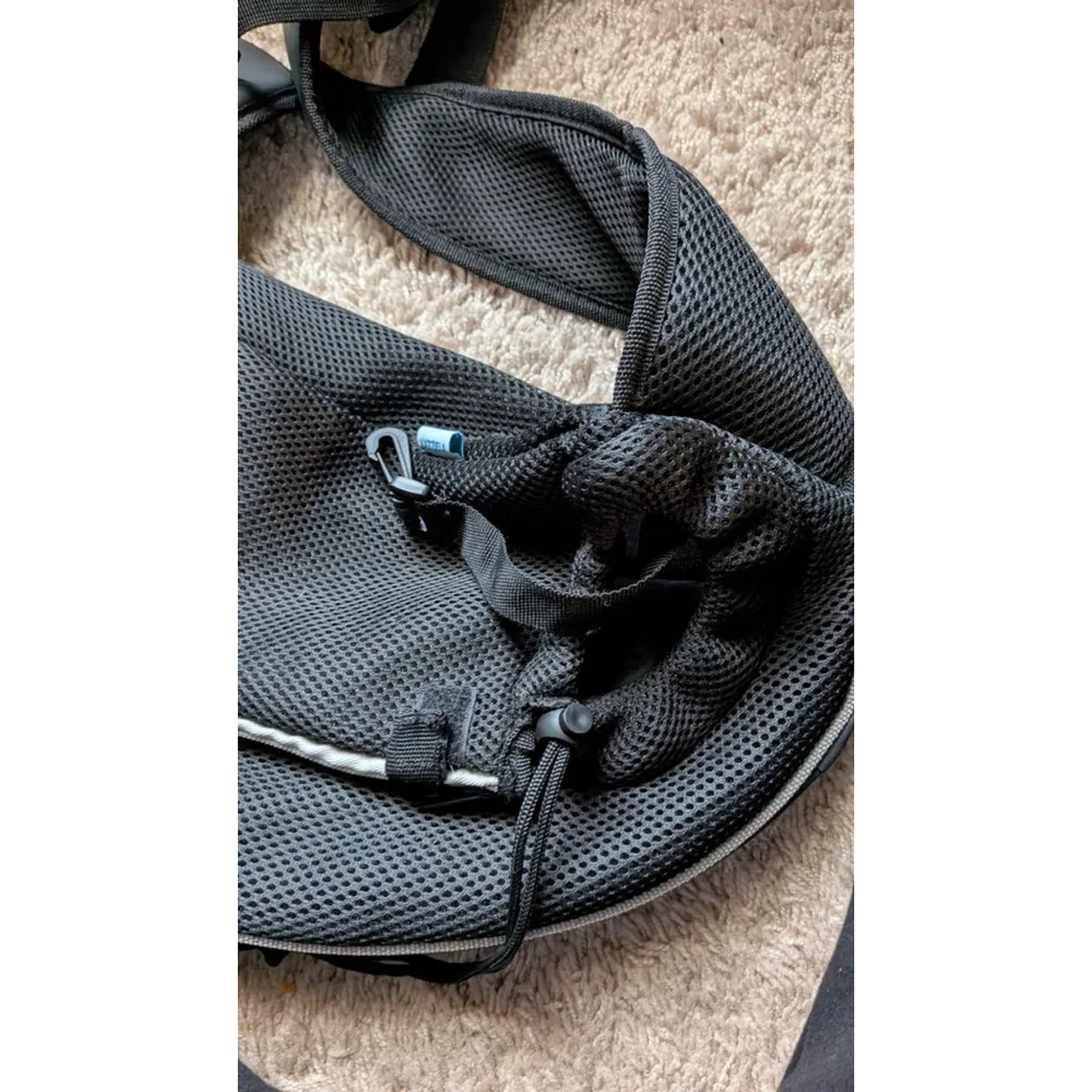Katziela Dog Sling Carrier Black NWOT Small Pet Travel Shoulder Bag Adjustable