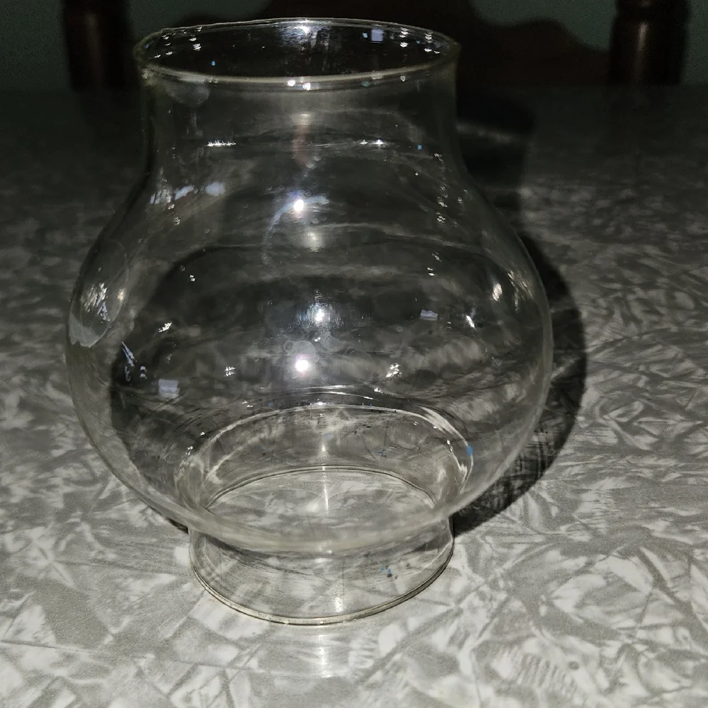 Elegant Clear Glass Globe