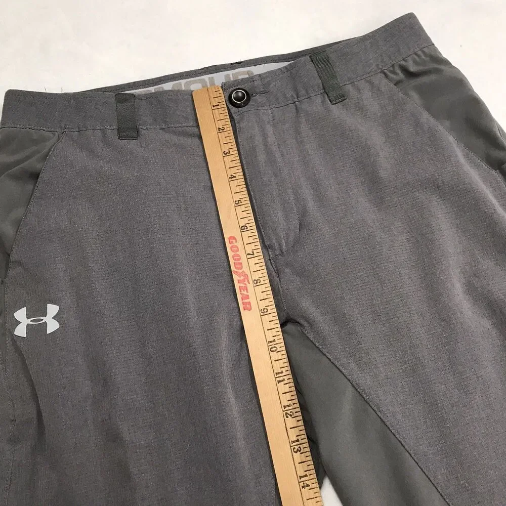 UNDER ARMOUR Storm 1 Golf Pants Men 34x32 Golf Performance Stretch Chino Texture