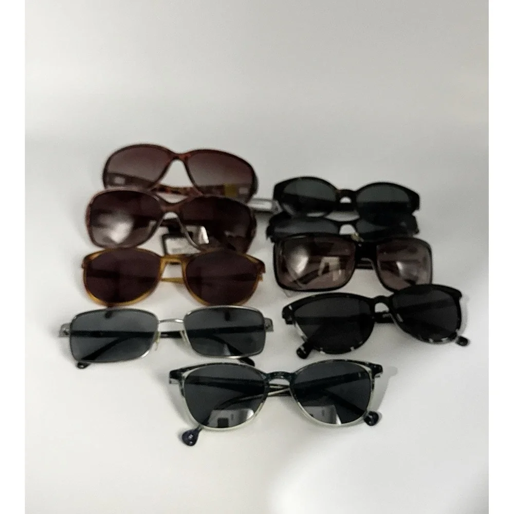 Sunglasses Frames Lot 9 Parts Repair Lens Replacement Mixed Styles