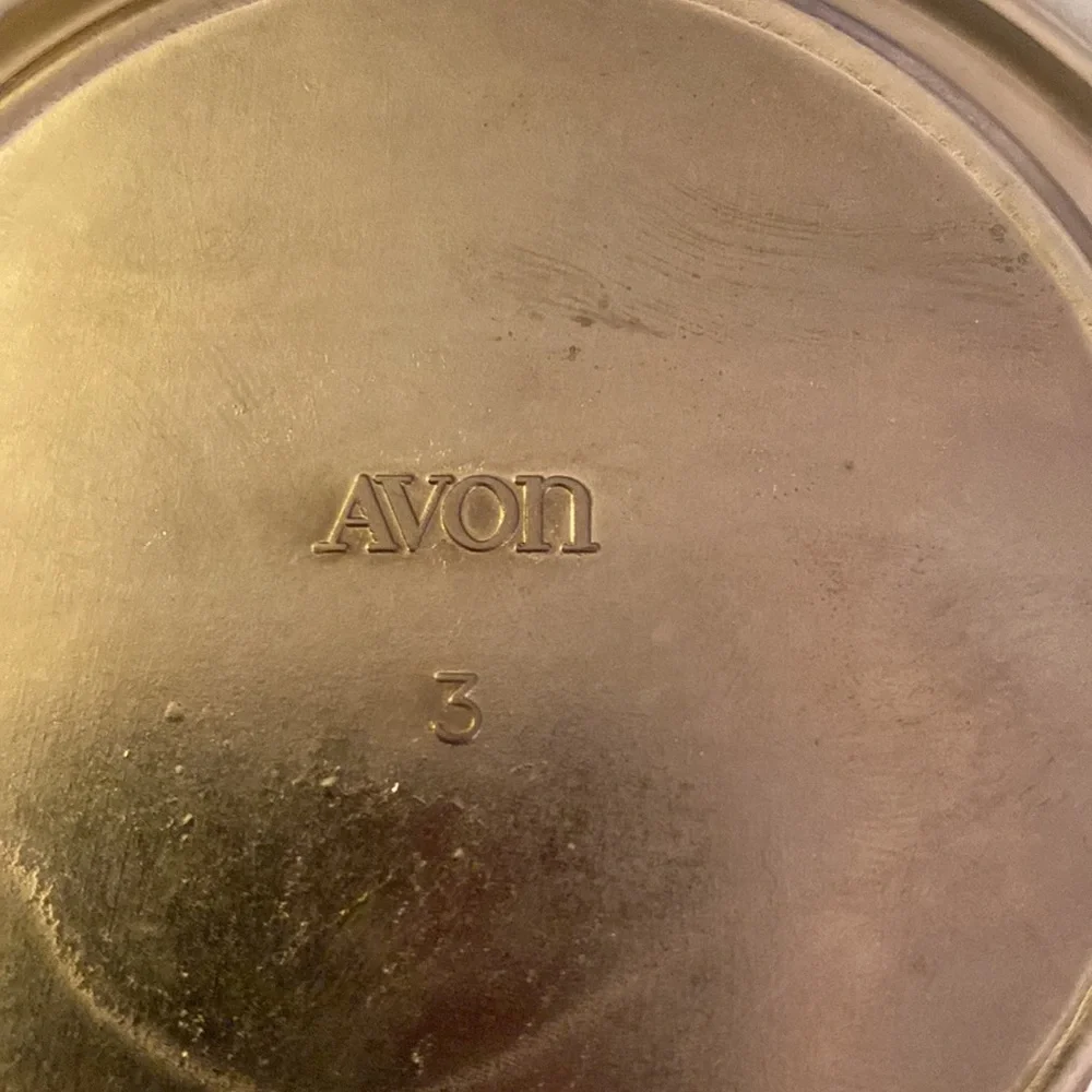 Vintage 1978 Avon The First Buffalo Nickel -Nickel Plated Soap Dish & Soap