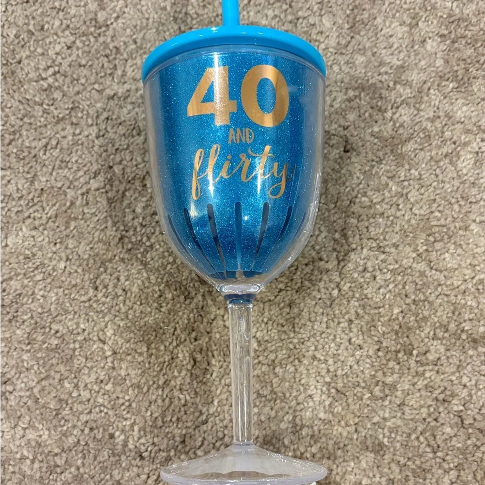 40th Birthday 40 & Flirty Cup