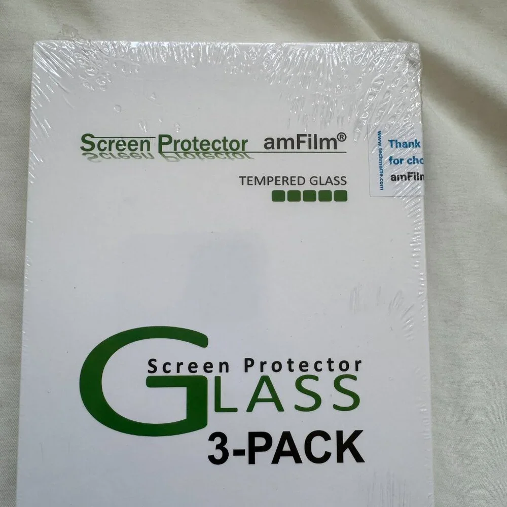 NWT amFilm Nintendo Switch Tempered Glass Screen Protector Compatible 7'' (2021)