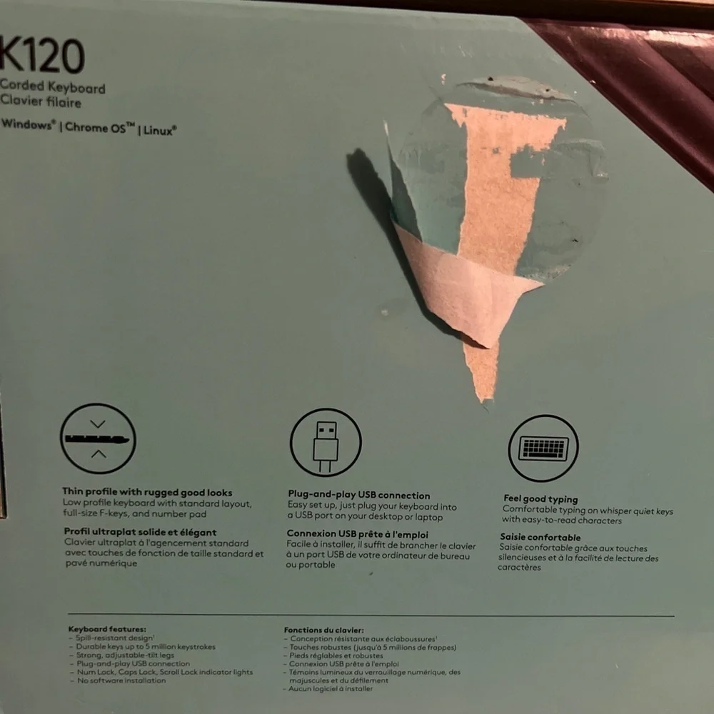 Logitech k120 full