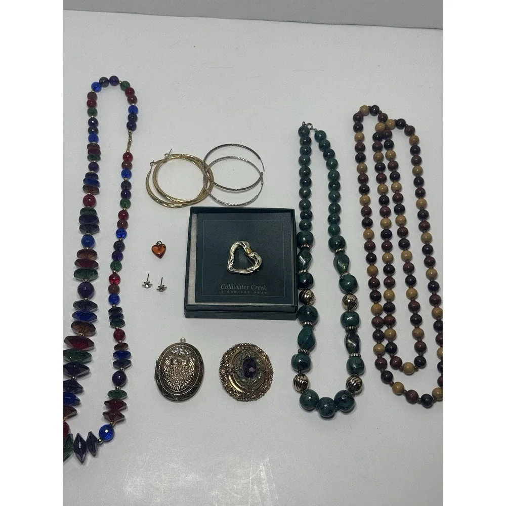 Vintage Jewelry Junk Drawer Lot From Estate Cleanout