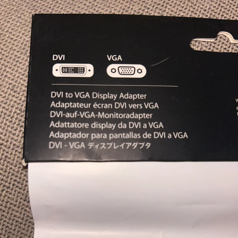 Apple genuine dvi
