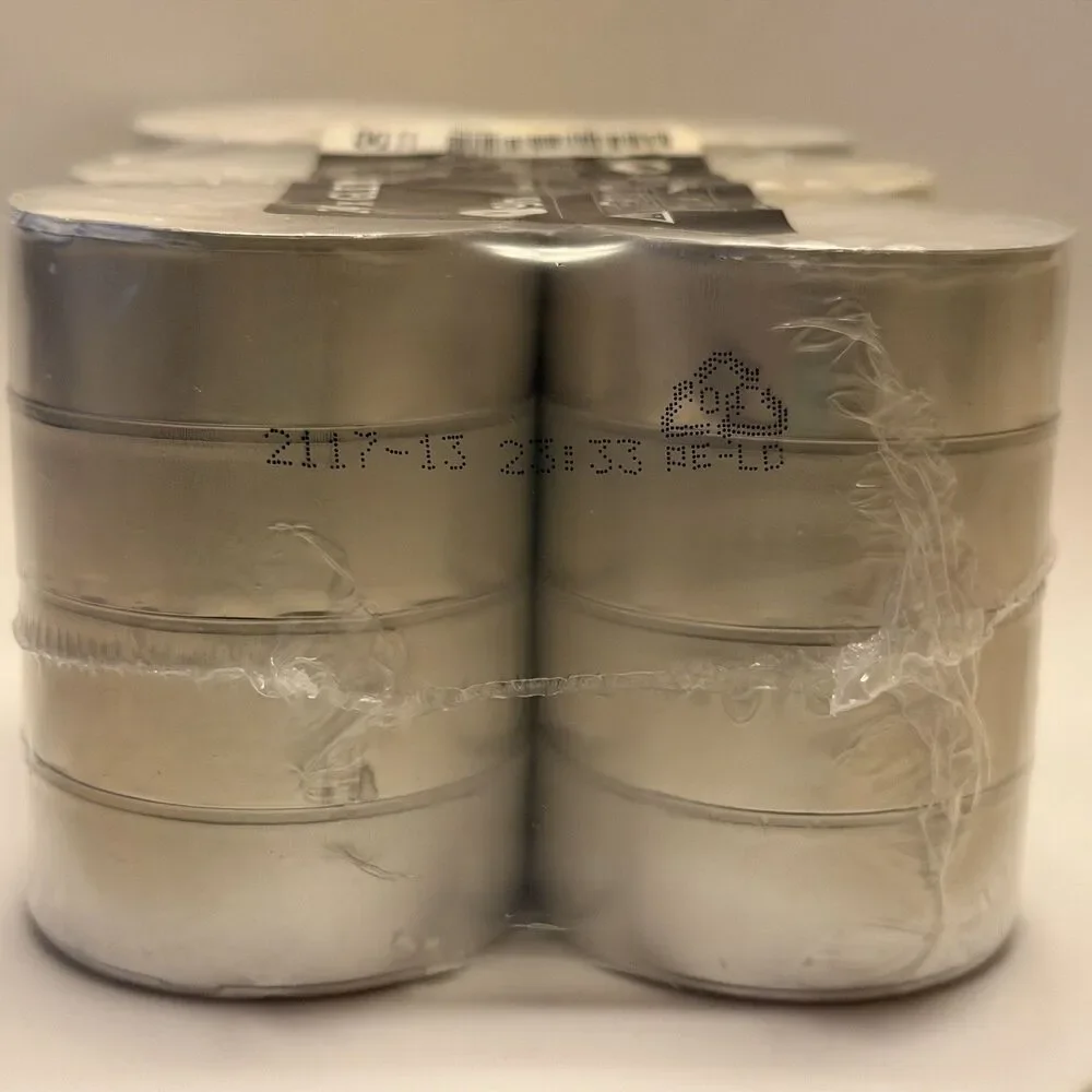 IKEA GLIMMA 24 Pack Tea Light Candles Large Unscented 9 Hour Burn White New