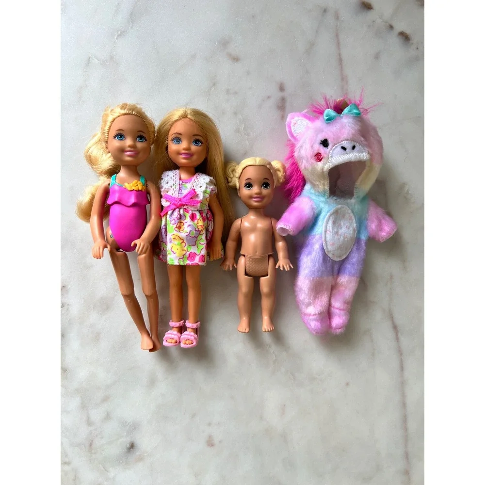 Barbie Chelsea and Friends Mixed Lot Accessories and Other Fashion Dolls
