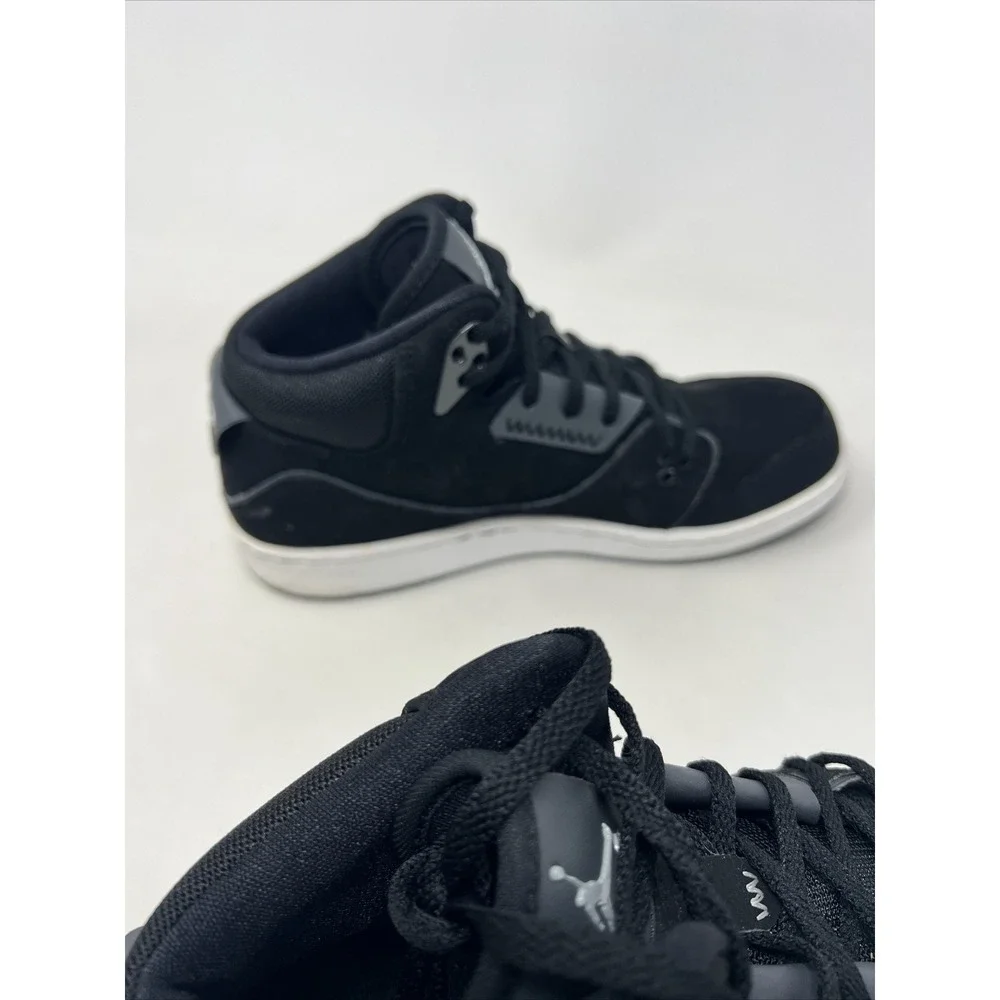 Nike Air Jordan 1 Flight 2 BG 631784-003 Sz 7Y Black White Sneakers