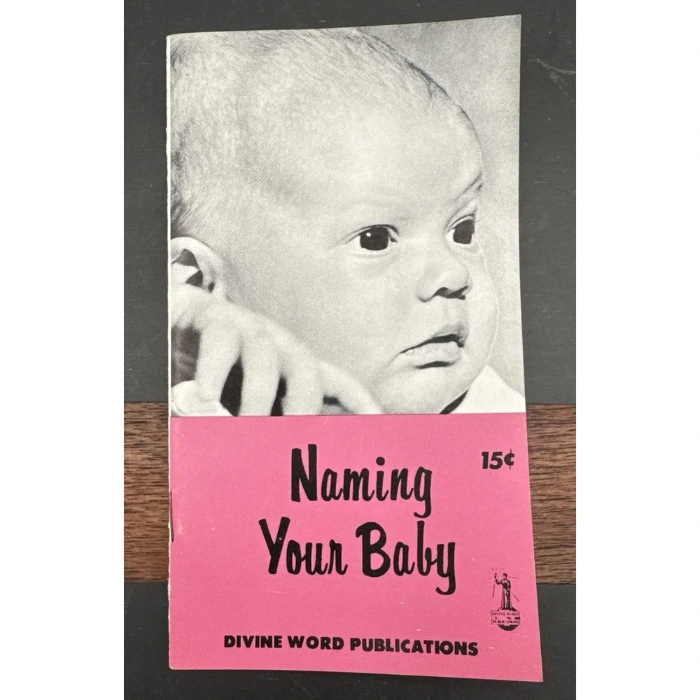Naming Your Baby | Divine Word Publications | 1961 | 1st Edition | Vintage, HTF