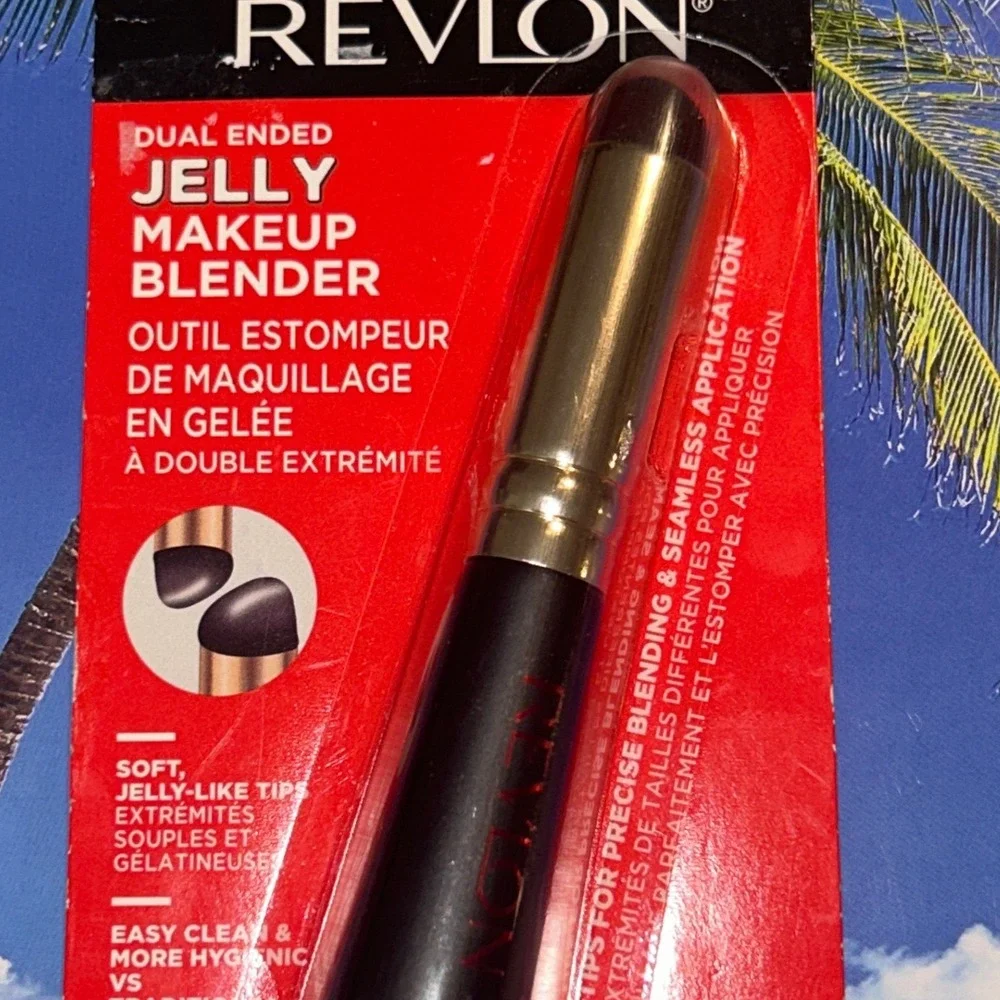 Revlon Dual Ended Jelly Makeup Blender Silicone Applicator New NIP