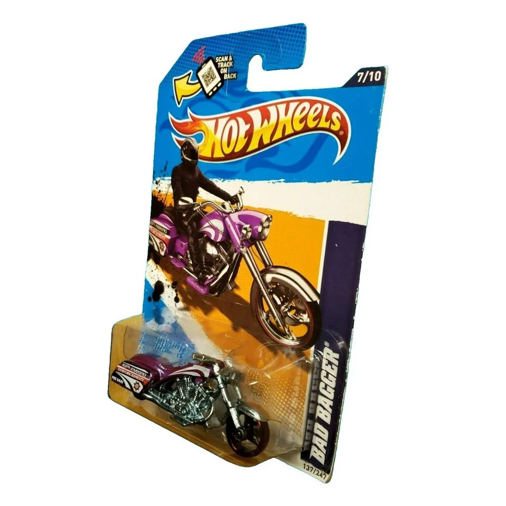 2012 Hot Wheels BAD BAGGER HW CITY WORKS '12 #137 & HIGHWAY '10 #194 LOT Of 2