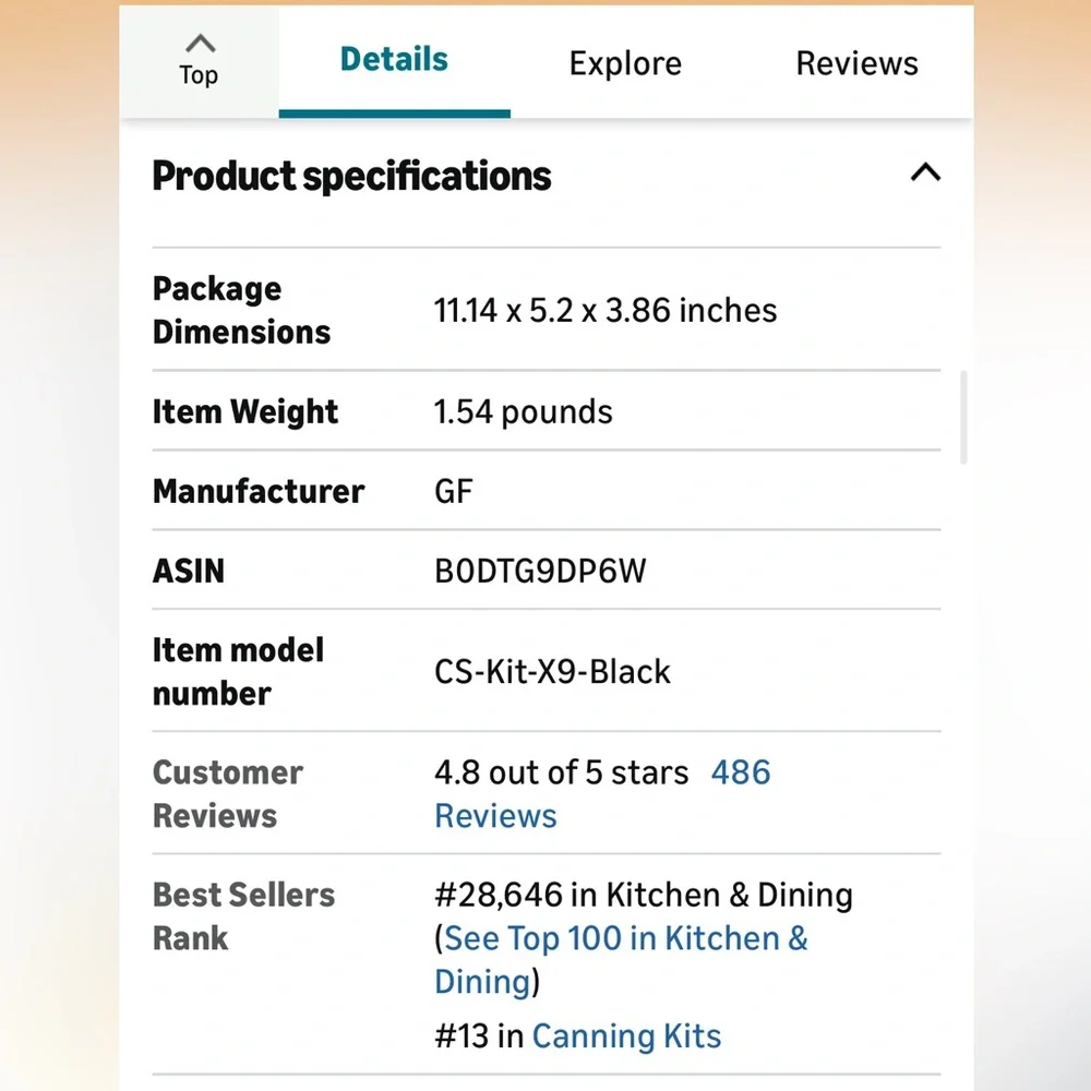 gemfino canning kit