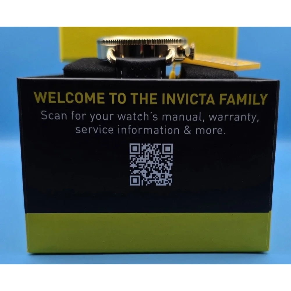 Invicta gold tone