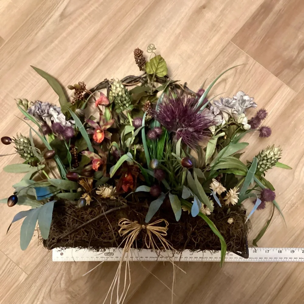 Hand Crafted grapevine wall