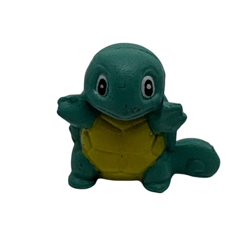 Squirtle Pokemon Tomy Figure Vintage‎ Toy Collectible Mini 1 inch Resin Cutr