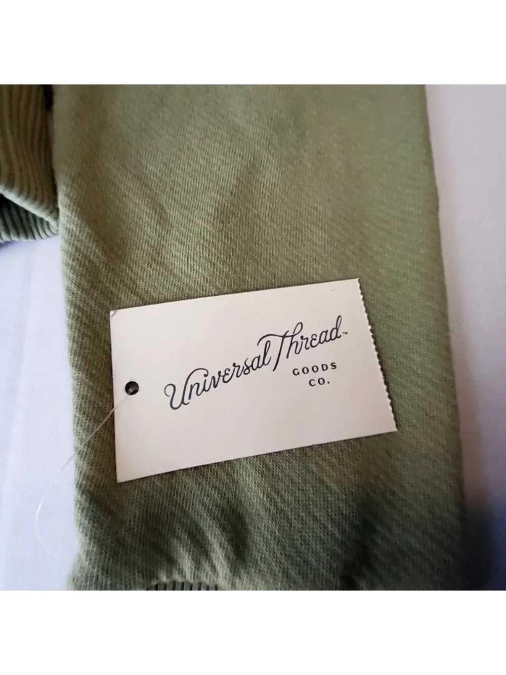 Universal Thread Womens Sage Green Pullover Sweatshirt Cotton Modal Blend Size L