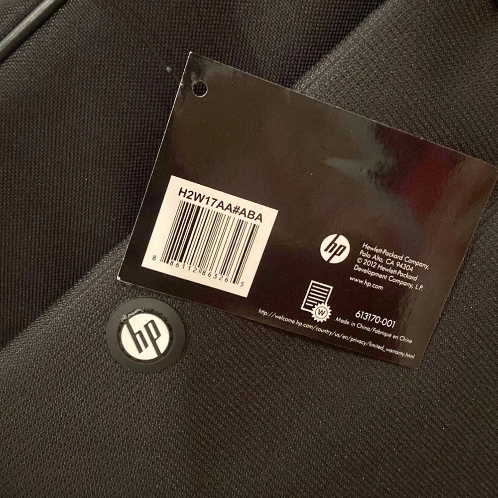 HP nwt black