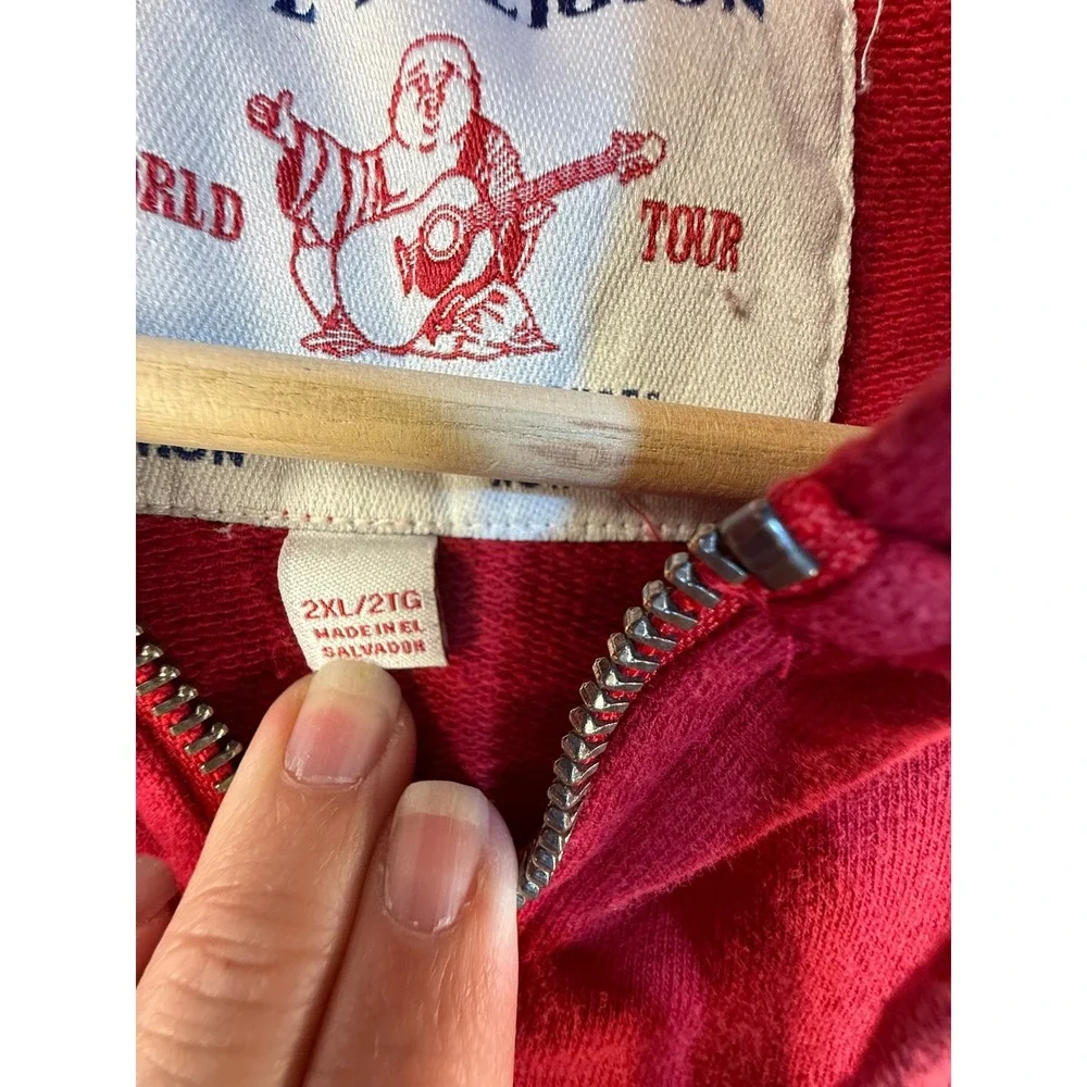 True Religion zipper streetwear