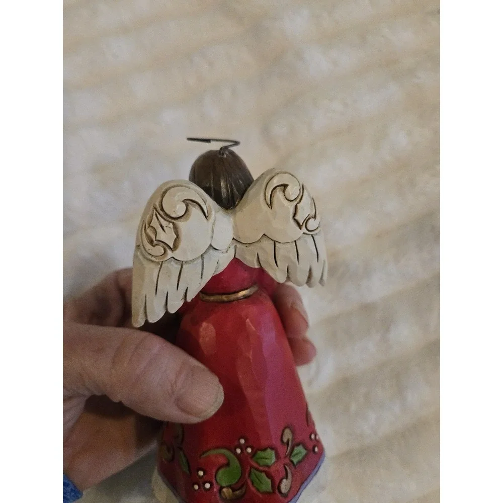Jim Shore Joy To Our World Christmas Angel Figurine 5