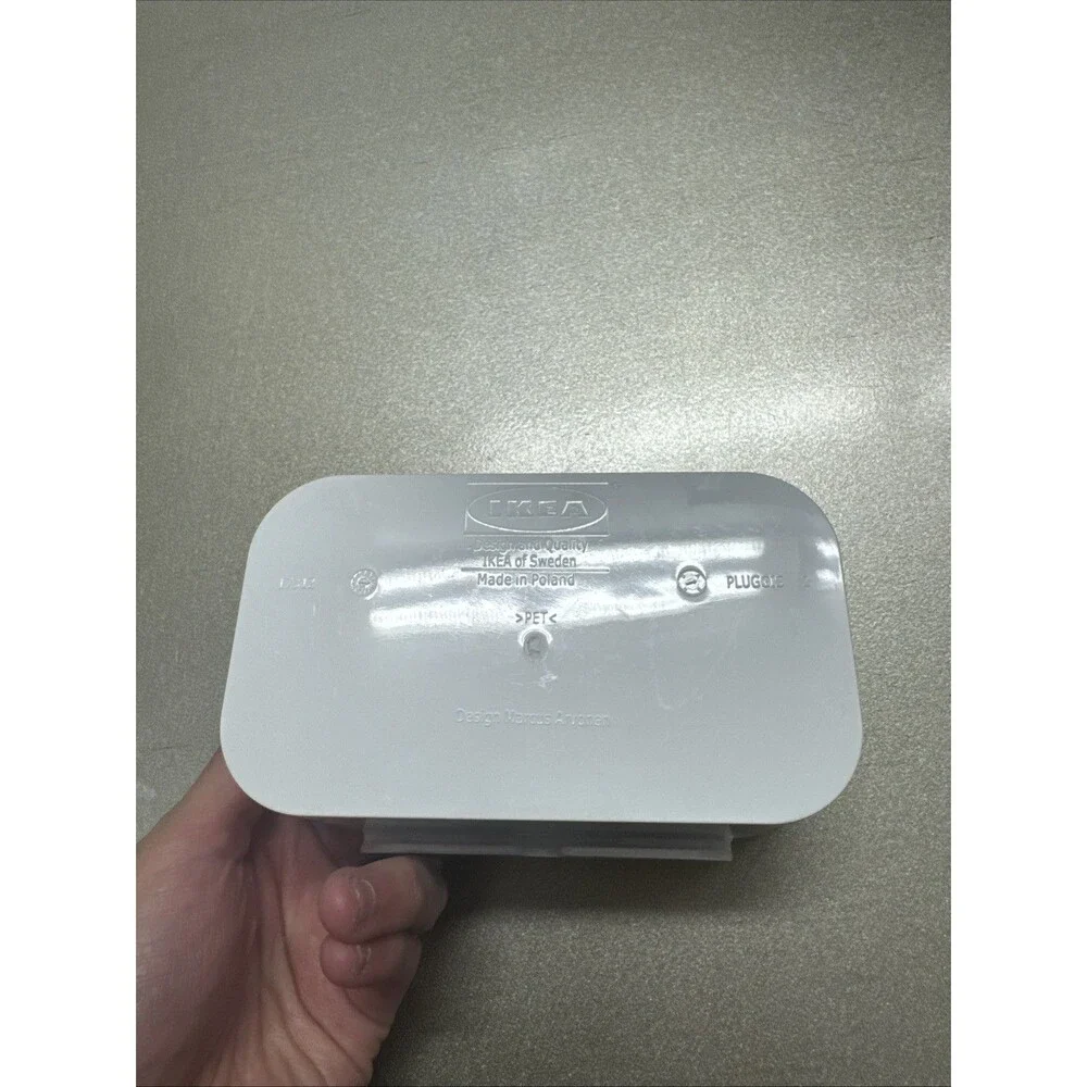 IKEA PLUGGIS White Waste Sorting Bin Recycling Container Marcus Arvonen