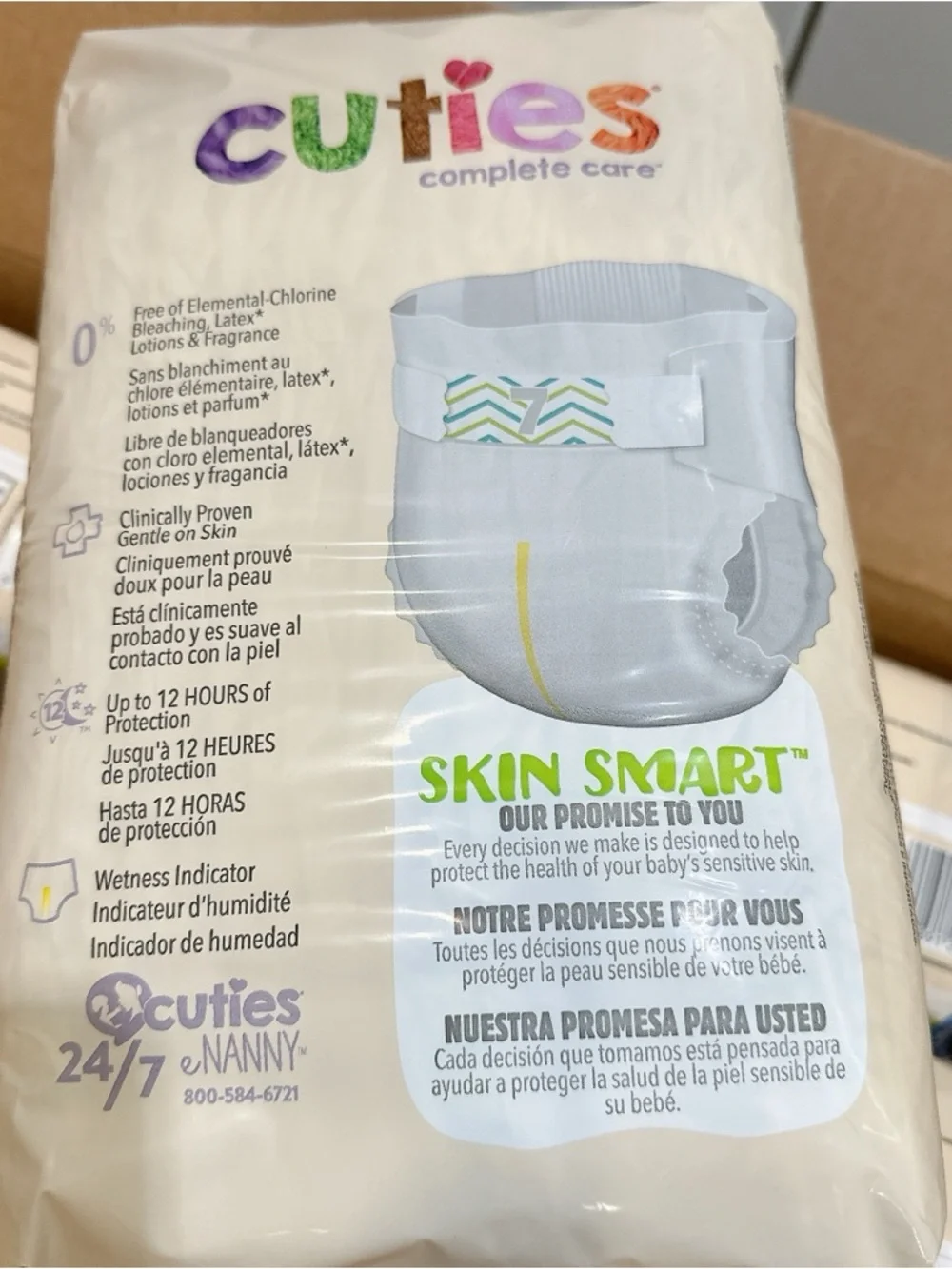 N/A cuties diapers