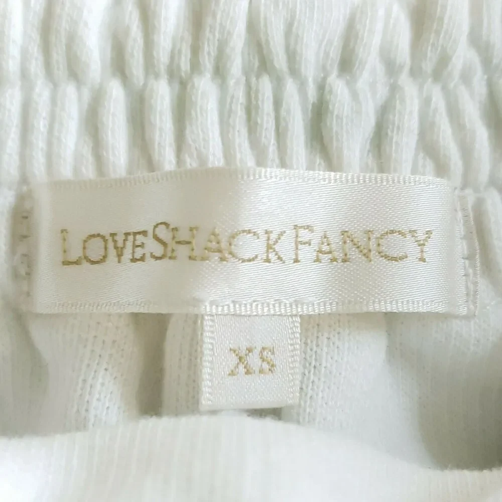 LoveShackFancy pastel ruffle