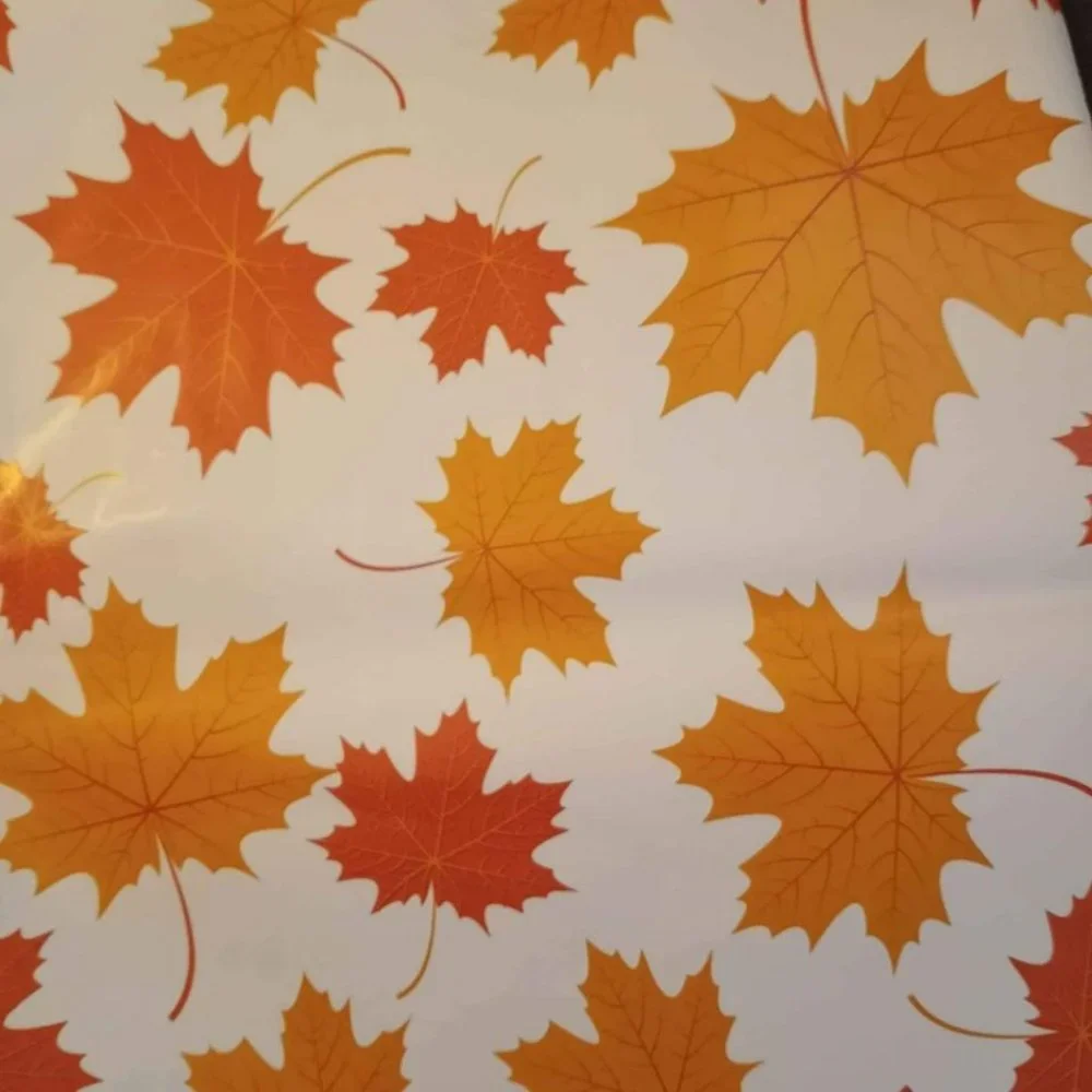 15 Pcs Fall Maple Leaves Poly Mailers 10